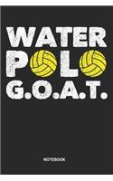 Water Polo Goat Notebook