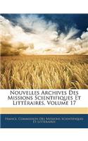 Nouvelles Archives Des Missions Scientifiques Et Littéraires, Volume 17