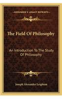 Field of Philosophy