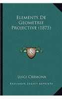 Elements de Geometrie Projective (1875): (English)