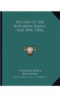 Record Of The Bodurtha Family, 1645-1896 (1896)