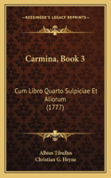 Carmina, Book 3