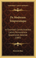 De Modorum Temporumque