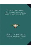 Versions Nordiques Du Fabliau Francais Le Mantel Mautaillie (1877)