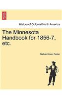 Minnesota Handbook for 1856-7, Etc.