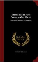 Travel in the First Century After Christ