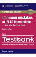 Common Mistakes at IELTS Intermediate Paperback with IELTS General Training Testbank
