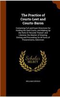 The Practice of Courts-Leet and Courts-Baron