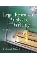 Legal Research, Analysis and Writing