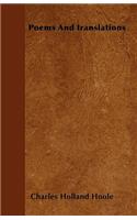 Poems And translations