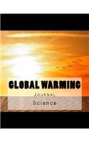 Global Warming Journal: Journal with 150 lined pages