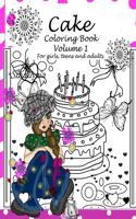 Cake Coloring Book