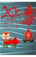 Happy Chinese New Year 2020 Year Of The Rat: Lined Notebook / Journal Gift, 100 Pages, 6x9, Soft Cover, Matte Finish Inspirational Journal, Notebook, Diary, Composition Book