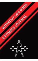Workout Log Book & Fitness Journal