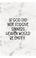 If God Did Not Forgive Sinners Heaven Would Be Empty