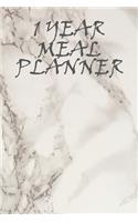 1 Year Meal Planner