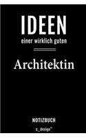 Notizbuch für Architekten / Architekt / Architektin