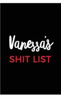 Vanessa's Shit List