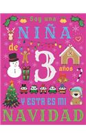 Soy una niña de 3 años y esta es mi Navidad