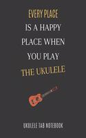 Ukulele Tab Notebook