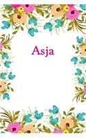 Asja: Asja Journal Diary Notebook