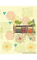 Mod Cross Stitch Graph Paper Notebook
