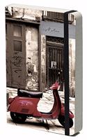SMALL ELASTIC JOURNAL RED SCOOTER