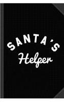 Santa's Helper Journal Notebook