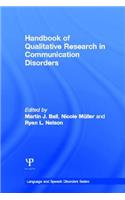 Handbook of Qualitative Research in Communication Disorders