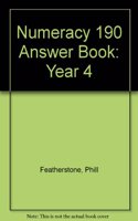 Numeracy 190 Answer Book: Year 4: (Numeracy 190 S.)