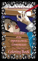 Vampires of the Paper Flower Consortium Coloring Book