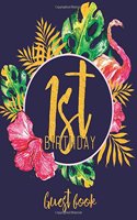 1st Birthday Guest Book
