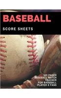 Baseball Score Sheet