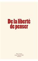 De la liberté de penser