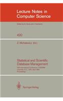Statistical and Scientific Database Management