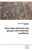 Near-rings and near-ring groups with finiteness conditions