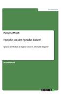 Sprache um der Sprache Willen?