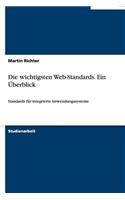 wichtigsten Web-Standards. Ein Überblick