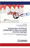 Comparison of Fitness (CAD/CAM vs Slip-cast made zirconia copings)