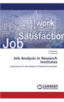 Job Analysis in Research Institutes