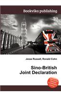 Sino-British Joint Declaration