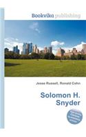 Solomon H. Snyder: (English)