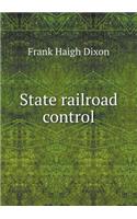 State railroad control: (English)