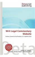 Writ Legal Commentary Website: (English)