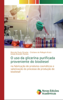 O uso da glicerina purificada proveniente do biodiesel
