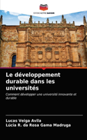 développement durable dans les universités