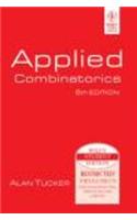 Applied Combinatorics, 5Th Ed: MATHEMATICS/ STATISTICS