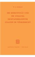 Effektivität Und Die Stellung Nichtanerkannter Staaten Im Völkerrecht