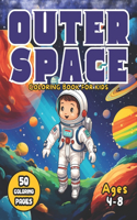 Outer Space Coloring Book for Kids