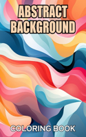 Abstract Background Coloring Book for Adults